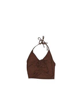 I.Am.Gia Halo Crop Top in Chocolate
